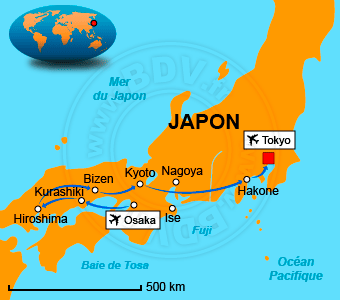 Carte circuit Tokyo